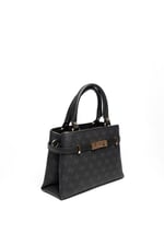 Silver & Polo SP1149 Kadın El Çantası Monogram Siyah