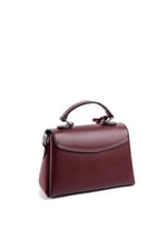 Silver & Polo SP1159 Kadın El Çantası Düz Bordo