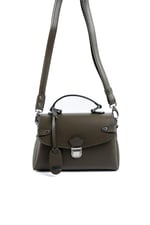 Silver & Polo SP1159 Kadın El Çantası Düz Zeytuni