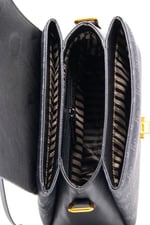 Silver & Polo SP1159 Kadın El Çantası Ekose Line Kare Kahve Sarı-Bej