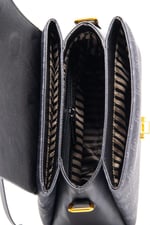 Silver & Polo SP1159 Kadın El Çantası Logolu Lacivert