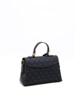 Silver & Polo SP1159 Kadın El Çantası Monogram Siyah