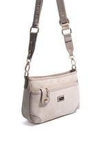 Silver & Polo SP1160 Kadın Çapraz Çanta Süet Bej-Kum