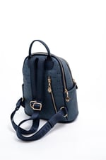 Silver & Polo SP1161 Kadın Sırt Çantası Logolu Lacivert