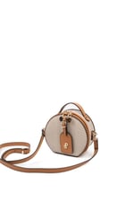 Silver & Polo SP1163 Kadın Çapraz Çanta Hasır Bej-A.Taba