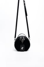 Silver & Polo SP1163 Kadın Çapraz Çanta Fashion Siyah-Rugan Siyah