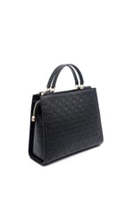 Silver & Polo SP1166 Kadın El Çantası Logolu Siyah