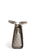 Silver & Polo SP1166 Kadın El Çantası Monogram Bej-Kum