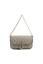 Silver & Polo SP1171 Kadın Omuz Çantası Monogram Y.Yeşil