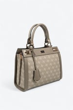 Silver & Polo SP1174 Kadın El Çantası Monogram Y.Yeşil