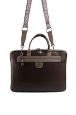 Silver & Polo SP1175 Kadın Laptop & Evrak Çantası Düz Kahve