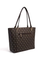 Silver & Polo SP1176 Kadın Omuz Çantası Monogram Kahve
