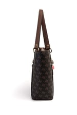 Silver & Polo SP1176 Kadın Omuz Çantası Monogram Kahve