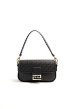 Silver & Polo SP1179 Kadın Omuz Çantası Logolu Siyah