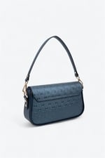 Silver & Polo SP1179 Kadın Omuz Çantası Logolu Lacivert