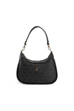 Silver & Polo SP1180 Kadın Omuz Çantası Monogram Siyah