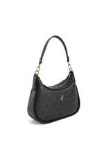 Silver & Polo SP1180 Kadın Omuz Çantası Monogram Siyah