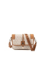 Silver & Polo SP1182 Kadın Çapraz Çanta Monogram Taş-A.Taba