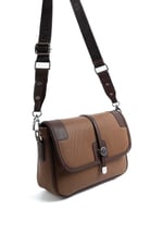 Silver & Polo SP1182 Kadın Çapraz Çanta Petek Karamel-Kahve
