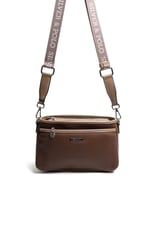 Silver & Polo SP1184 Kadın Çapraz Çanta Petek Kahve-Vizon