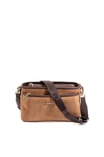 Silver & Polo SP1184 Kadın Çapraz Çanta Süet Taba-Kahve
