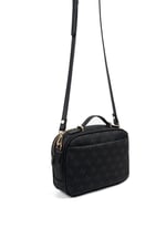 Silver & Polo SP1186 Kadın Çapraz Çanta Monogram Siyah