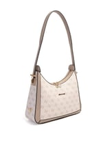 Silver & Polo SP1187 Kadın Omuz Çantası Monogram Bej-Kum