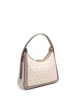 Silver & Polo SP1187 Kadın Omuz Çantası Monogram Bej-Kum