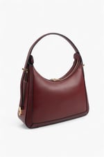 Silver & Polo SP1187 Kadın Omuz Çantası Düz Bordo