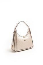 Silver & Polo SP1187 Kadın Omuz Çantası Logolu Bej