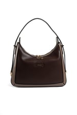 Silver & Polo SP1187 Kadın Omuz Çantası Düz Kahve-Vizon