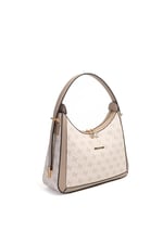 Silver & Polo SP1187 Kadın Omuz Çantası Monogram Bej-Kum