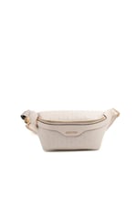 Silver & Polo SP1192 Kadın Bel Çantası Logolu Bej-S.Bej