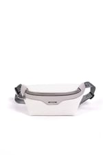 Silver & Polo SP1192 Kadın Bel Çantası Petek Beyaz-A.Gri