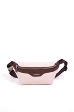 Silver & Polo SP1192 Kadın Bel Çantası Petek Bej-Kahve