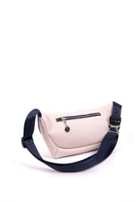 Silver & Polo SP1192 Kadın Bel Çantası Petek Bej-Lacivert