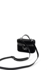 Silver & Polo SP1195 Kadın El Çantası Fashion Siyah-Rugan Siyah