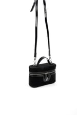 Silver & Polo SP1195 Kadın El Çantası Fashion Siyah-Rugan Siyah