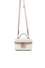 Silver & Polo SP1195 Kadın El Çantası Logolu Sedef-S.Nut