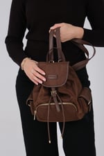 Silver & Polo SP1207 Kadın Sırt Çantası  Tütün-Kahve