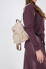 Silver & Polo SP1208 Kadın Sırt Çantası  Bej-Kum