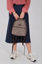 Silver & Polo SP1212 Kadın Sırt Çantası  Kum-Kahve
