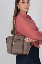 Silver & Polo SP1215 Kadın Omuz Çantası  Kum-Kahve