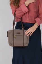 Silver & Polo SP1215 Kadın Omuz Çantası  Kum-Kahve