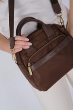 Silver & Polo SP1216 Kadın El Çantası  Kahve