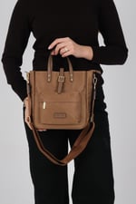 Silver & Polo SP1218 Kadın El Çantası  Tütün-Kahve