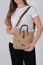 Silver & Polo SP1218 Kadın El Çantası  Vizon-Camel
