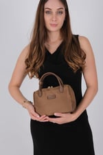 Silver & Polo SP1224 Kadın El Çantası  Tütün-Kahve