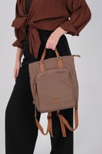 Silver & Polo SP1226 Kadın El Çantası  Kahve-Taba