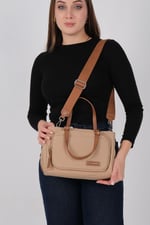 Silver & Polo SP1227 Kadın Omuz Çantası  Nut-Taba